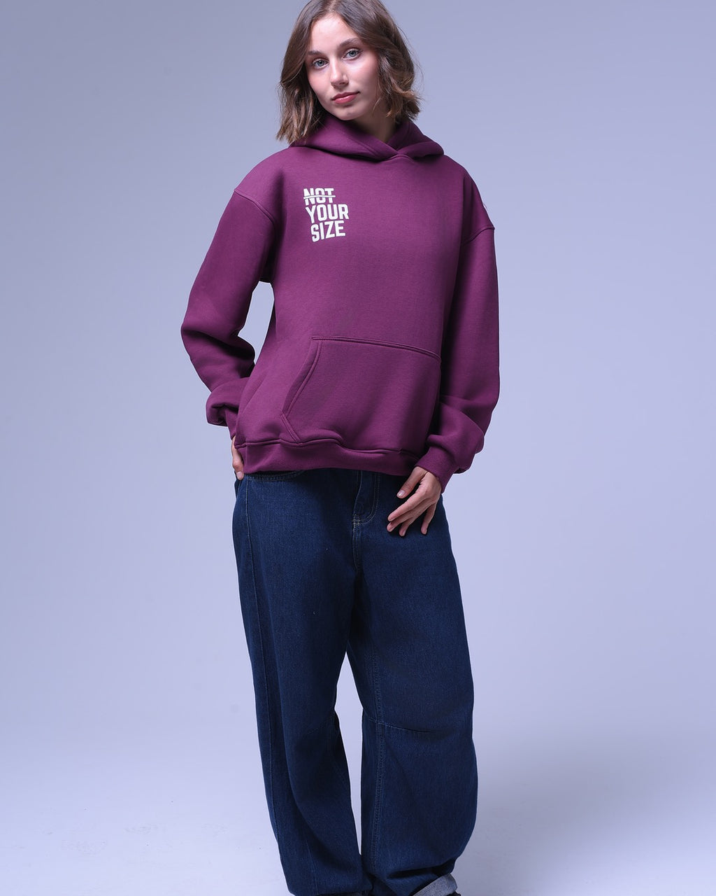 Not Your Size | Oversized Hoodie | Relaxed Fit | For Unisex