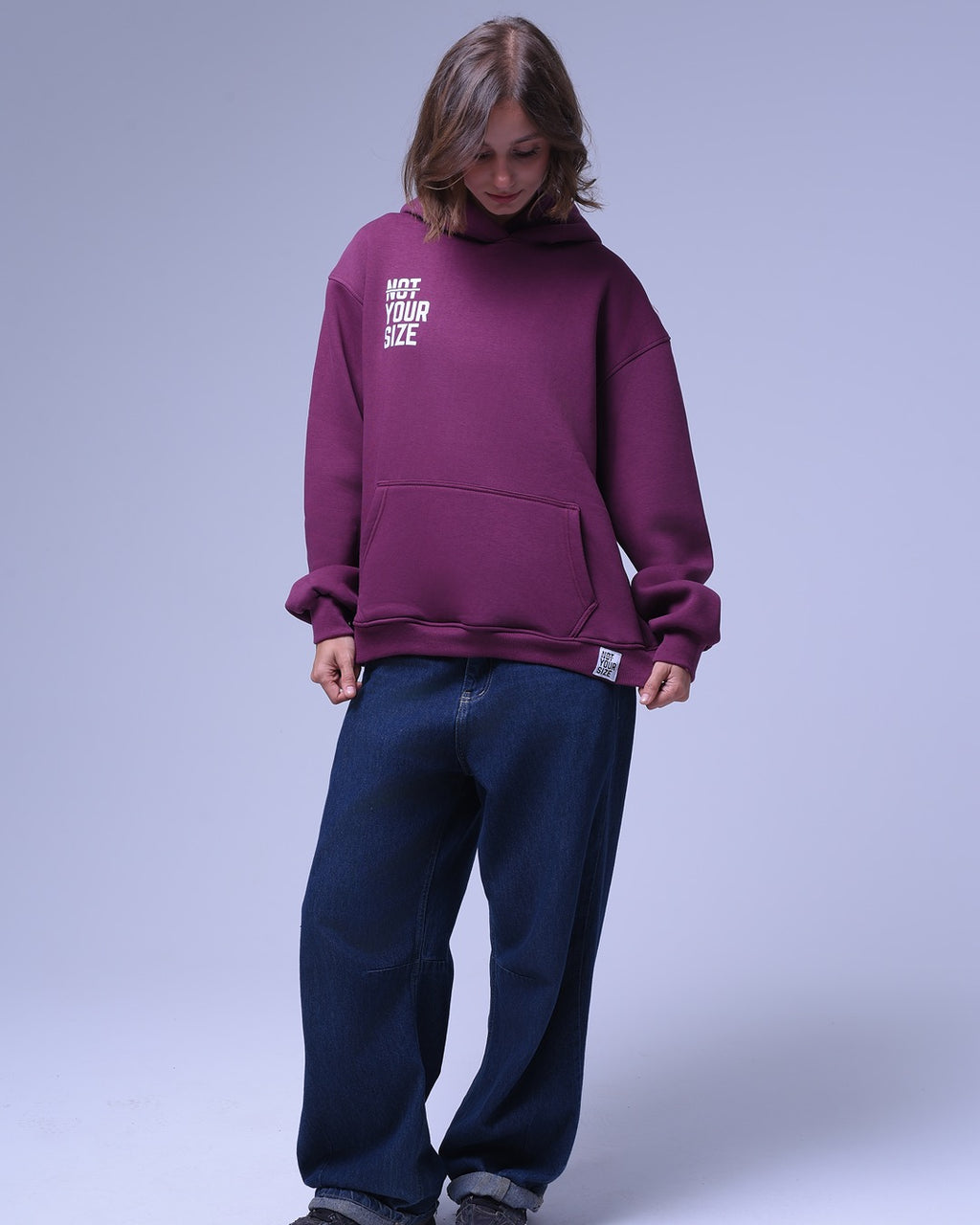 Not Your Size | Oversized Hoodie | Relaxed Fit | For Unisex