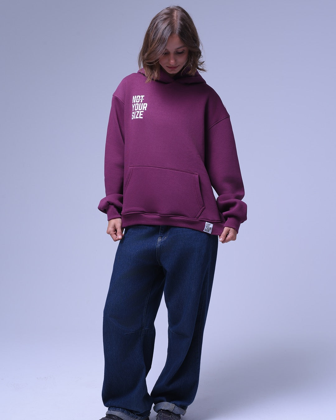 Not Your Size | Oversized Hoodie | Relaxed Fit | For Unisex
