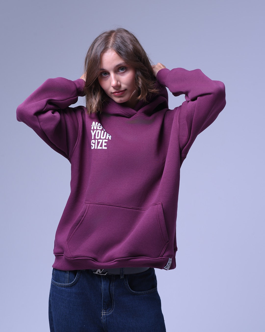Not Your Size | Oversized Hoodie | Relaxed Fit | For Unisex