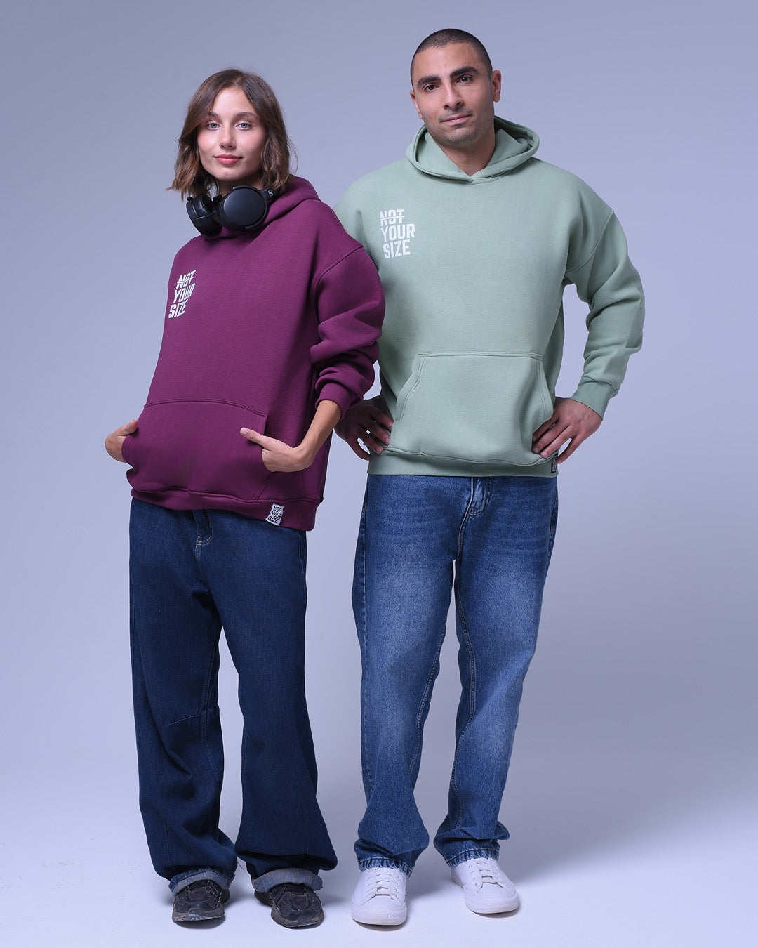 Not Your Size | Oversized Hoodie | Relaxed Fit | For Unisex