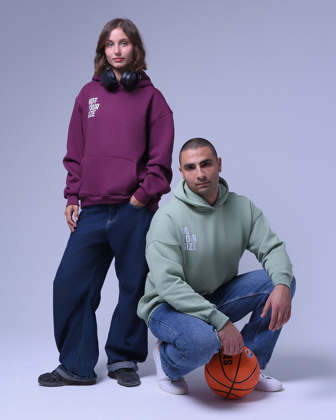 Not Your Size | Oversized Hoodie | Relaxed Fit | For Unisex