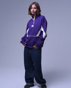 Not Your Size | Half Zip-up Striped Hoodie | For Unisex