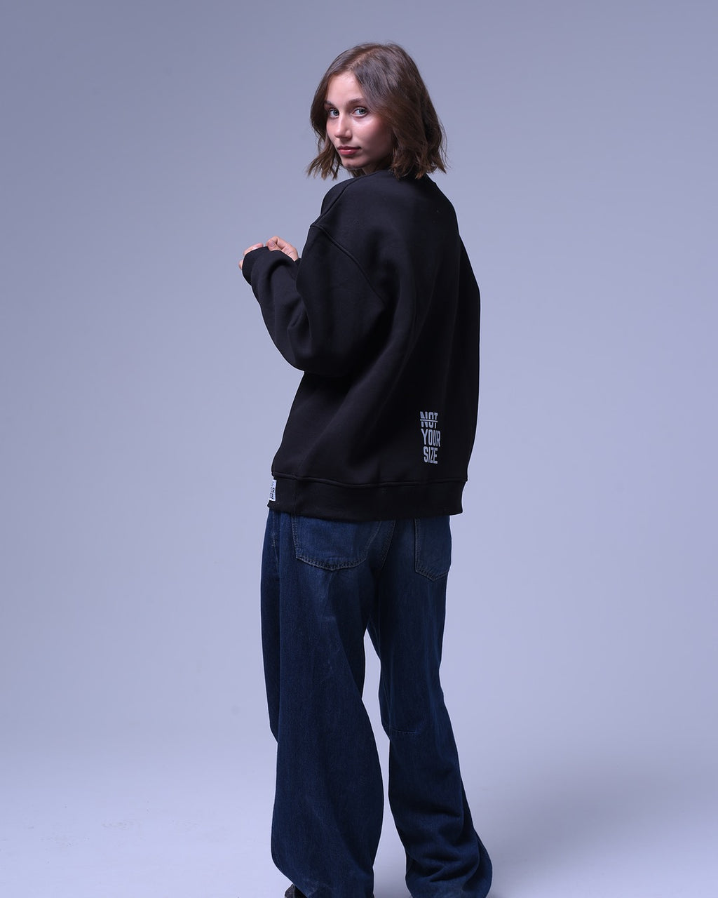 NYS | Oversized Crewneck | Relaxed Fit | For Unisex