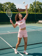Toxic Ringer Baby Tee - Pink x Rose